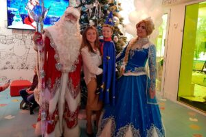 Лендинг Дед Мороз на дом в Минске